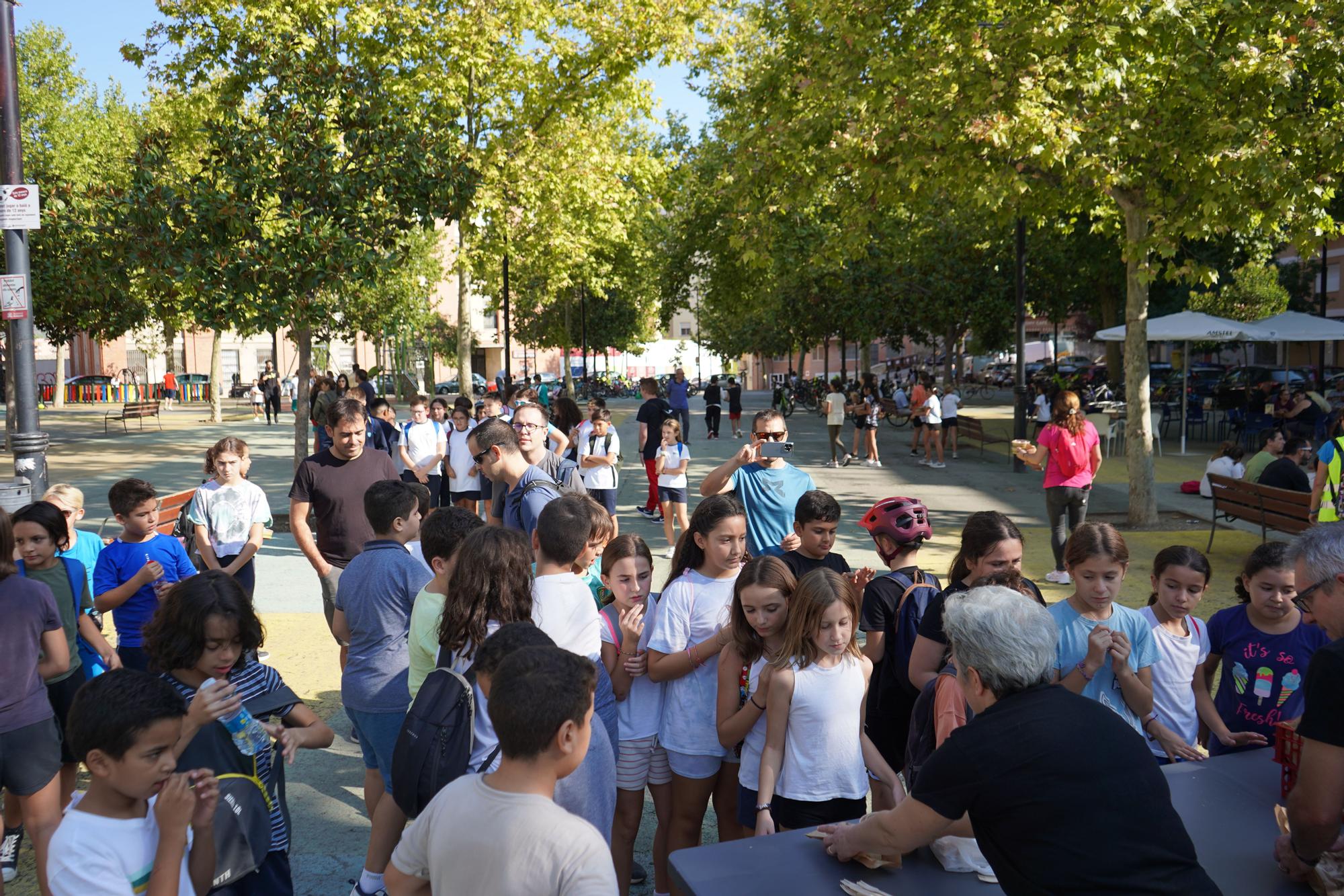 200 escolares de Ontinyent celebran el Día Mundial Sin Coches