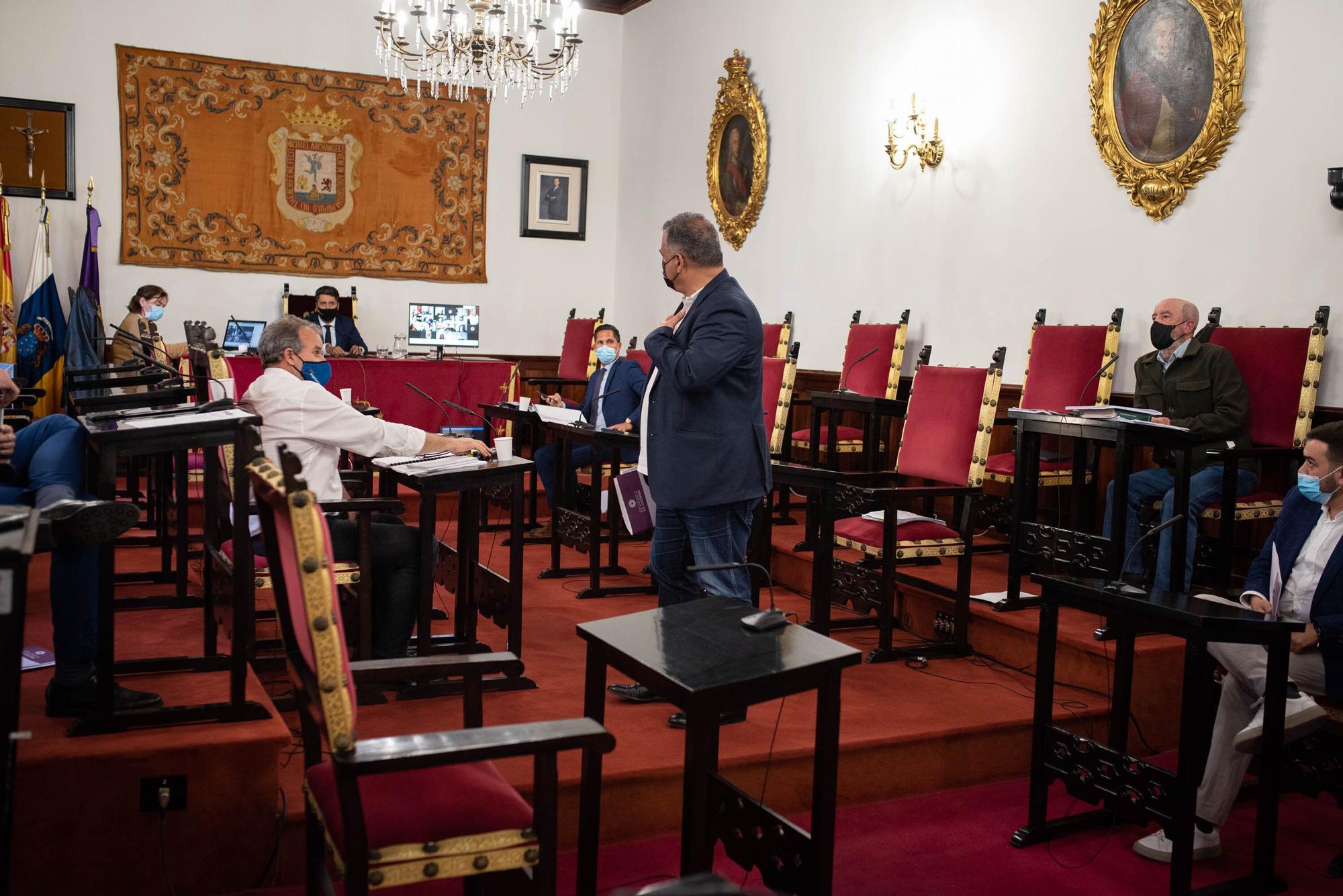 Pleno del Ayuntamiento de La Laguna correspondiente al mes de abril