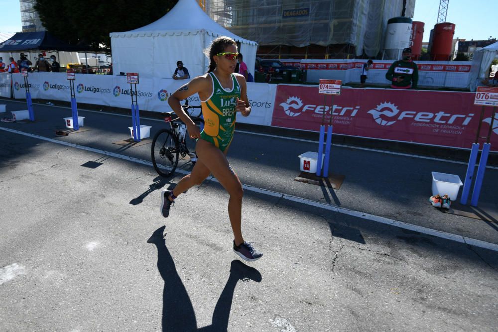 Los favoritos cumplen en el Campeonato de España de Triatlón Sprint en Pontevedra