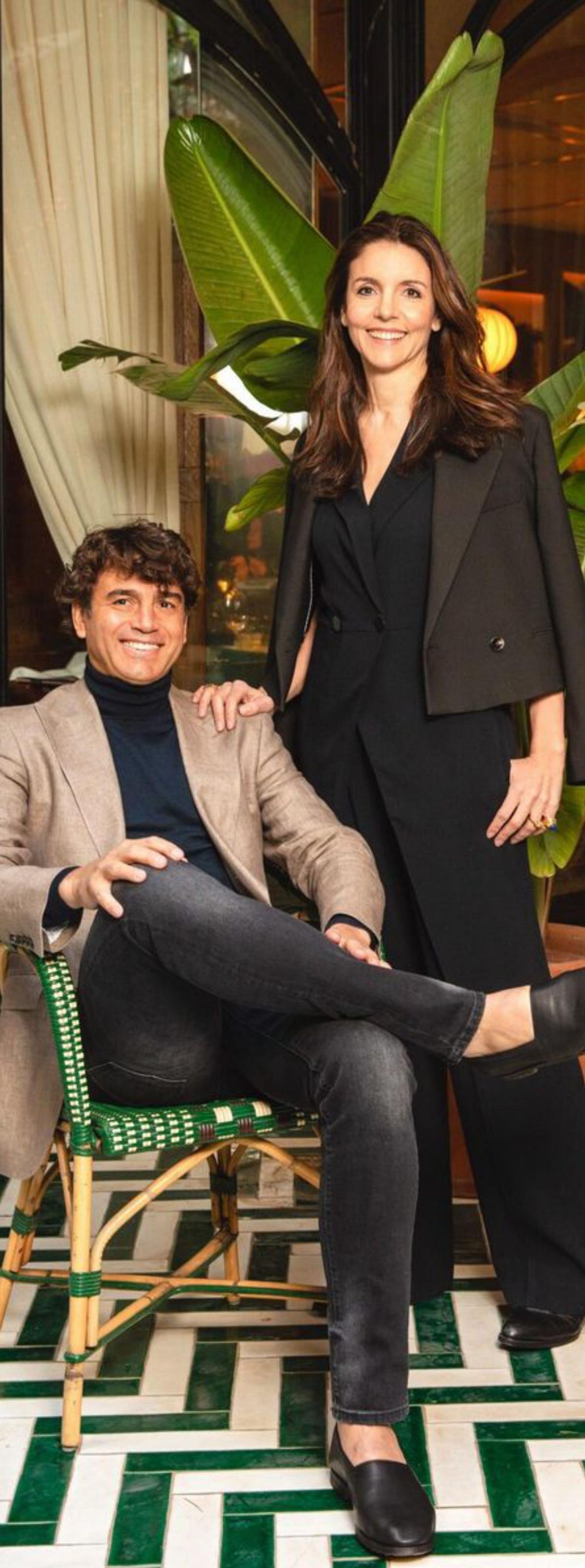 Sandro Silva y Marta Seco. |  Grupo Paraguas