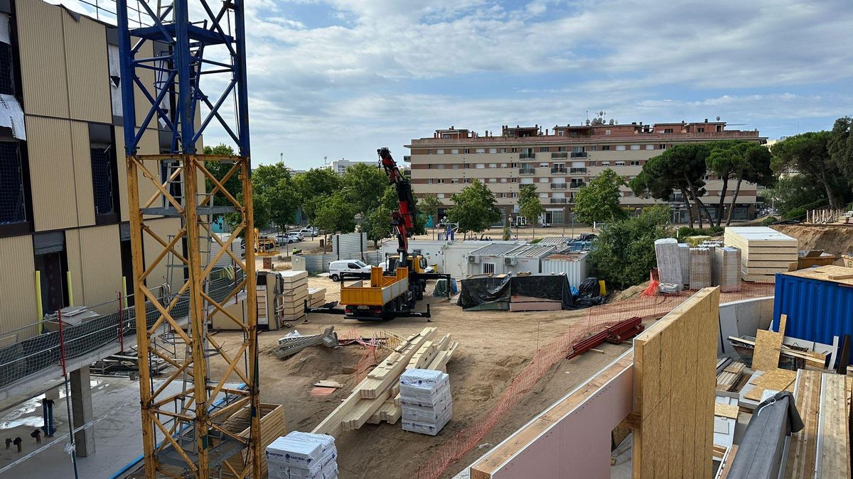 Obres de la nova Residència de la Gent Gran i Centre d’Atenció Diürna de Lloret de Mar.