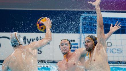 Granados, durante el partido ante Montenegro