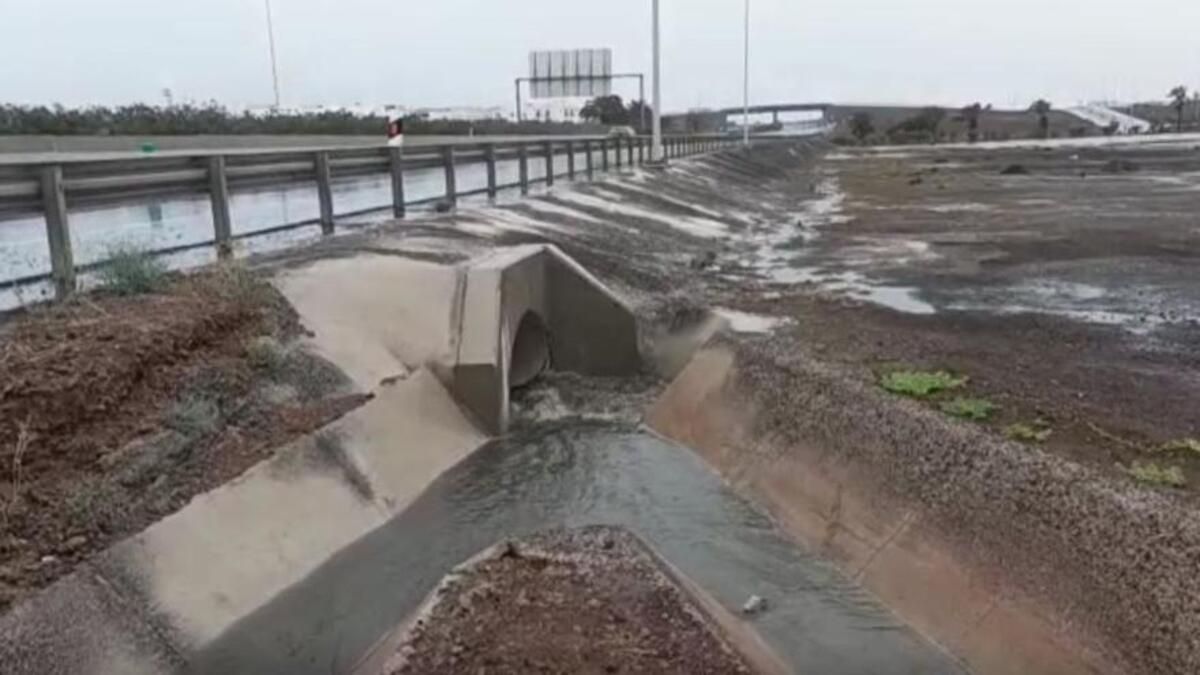 Lluvias dejadas por 'Hermine' en Arrecife.