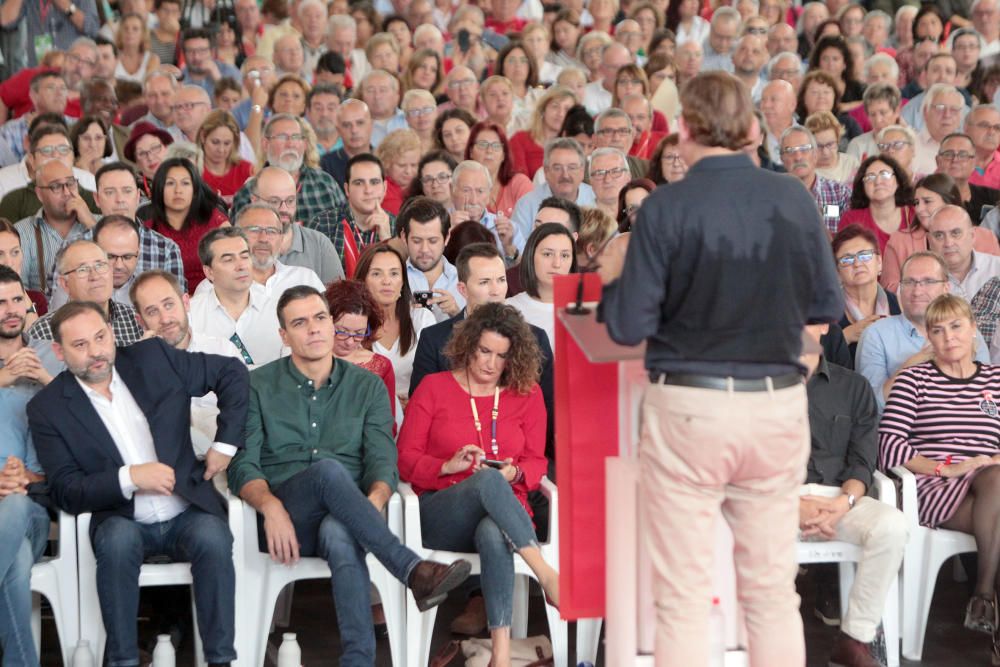 Mitin de Pedro Sánchez en Mislata