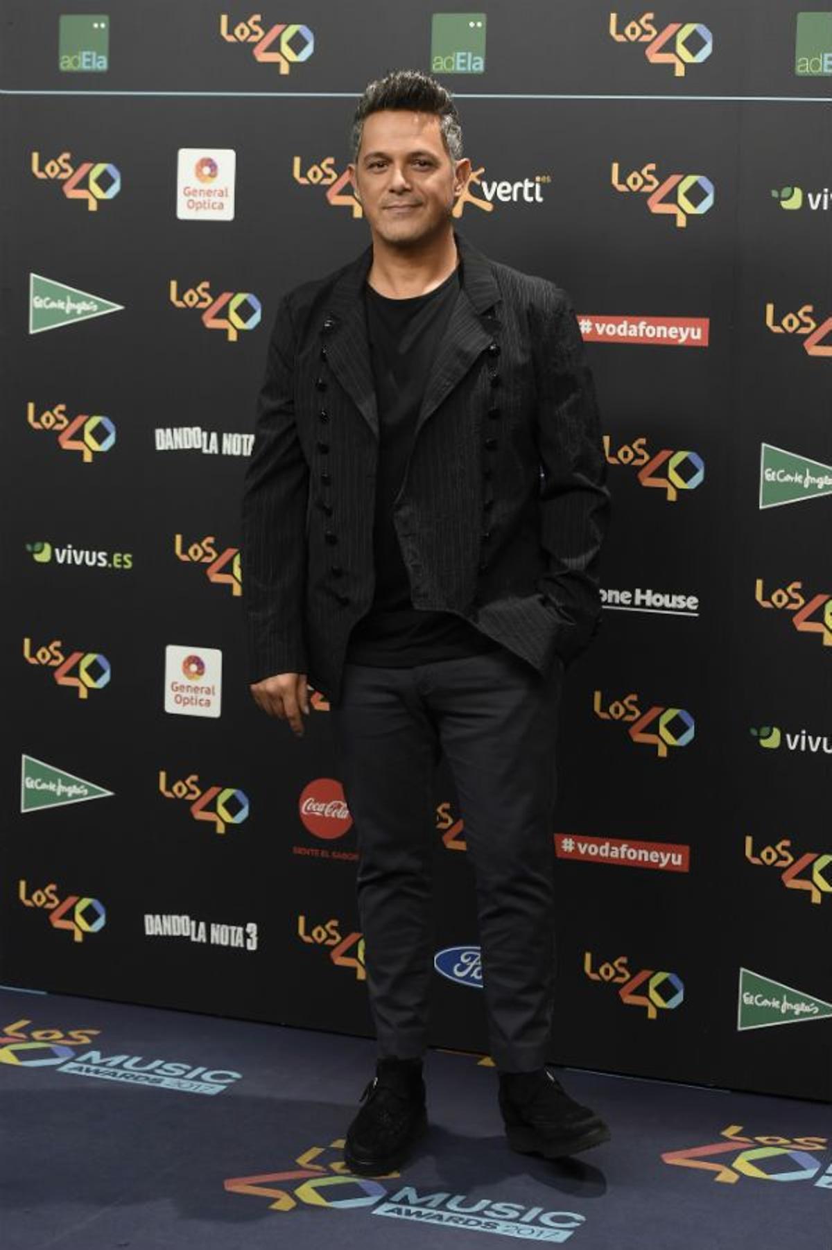 Alejandro Sanz en Los 40 Music Awards 2017