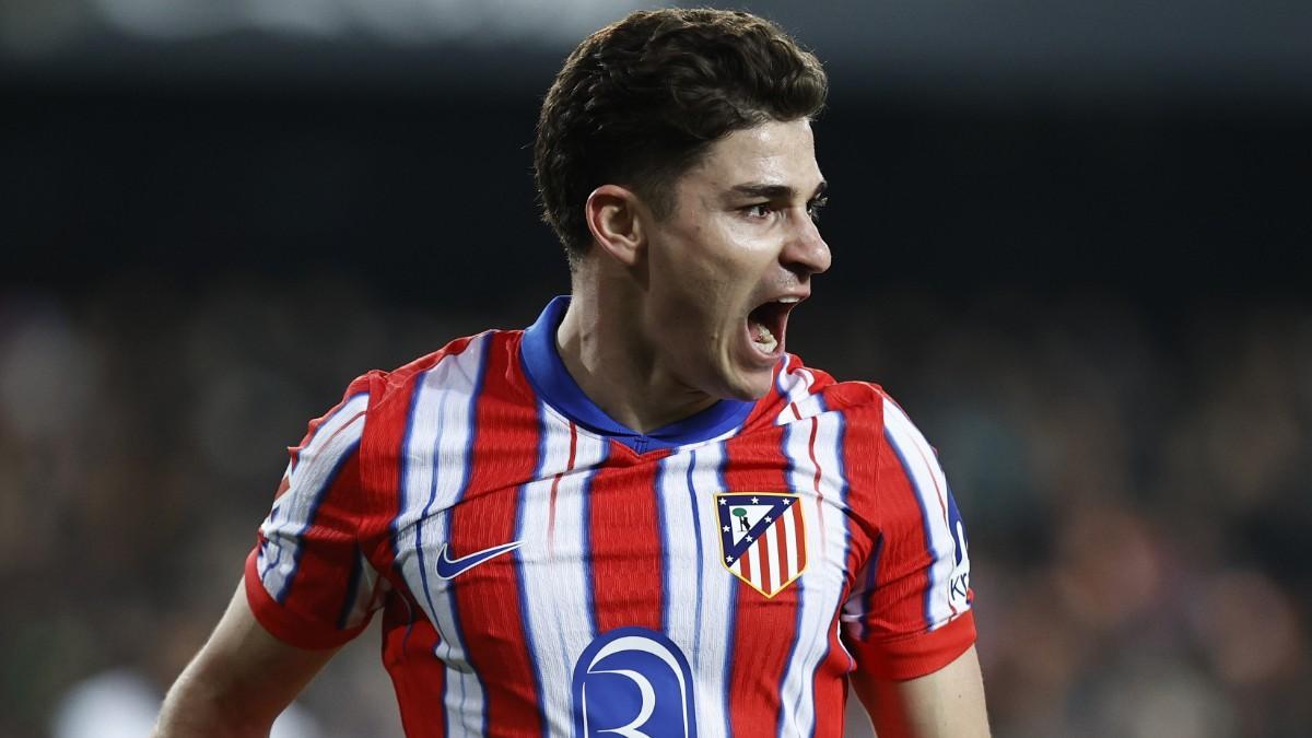 Julián Álvarez: "Me han ayudado mucho a adaptarme lo más rápido posible"