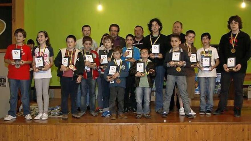 Infiesto decide una vez más los nuevos campeones de los juegos escolares de ajedrez