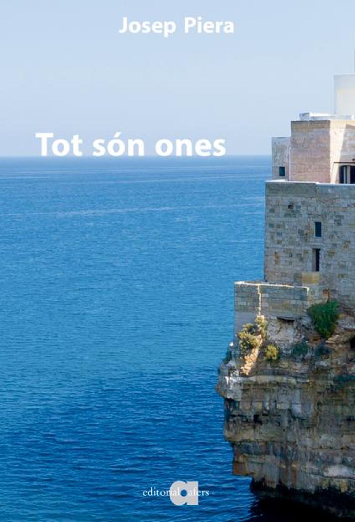 Portada del llibre "Tot són ones" de Josep Piera.
