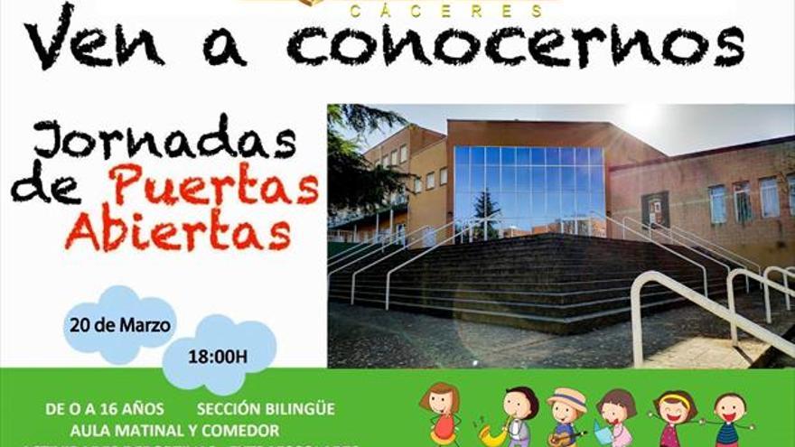 El Colegio María Auxiliadora programa una Jornada de Puertas Abiertas para el miércoles 20