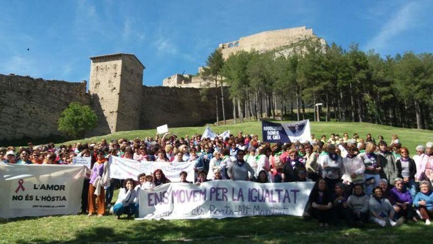 Las mujeres del interior se reúnen en Morella para pedir más igualdad