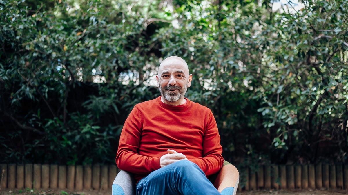 Víctor Amat, psicólogo y divulgador, en Barcelona.