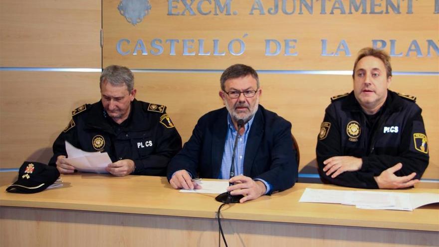 La mitad de las detenciones de la Policía Local de Castellón son por maltrato