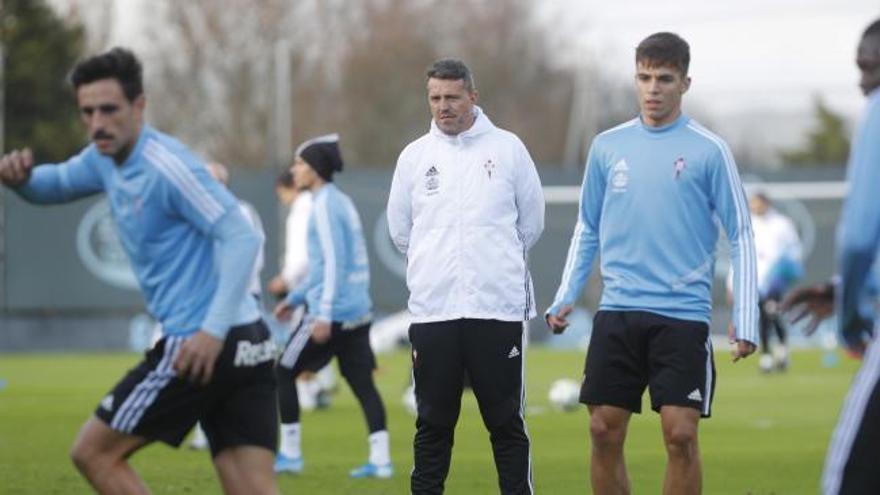 Así fue el primer entrenamiento de Óscar García al frente del Celta para debutar ante su ex equipo