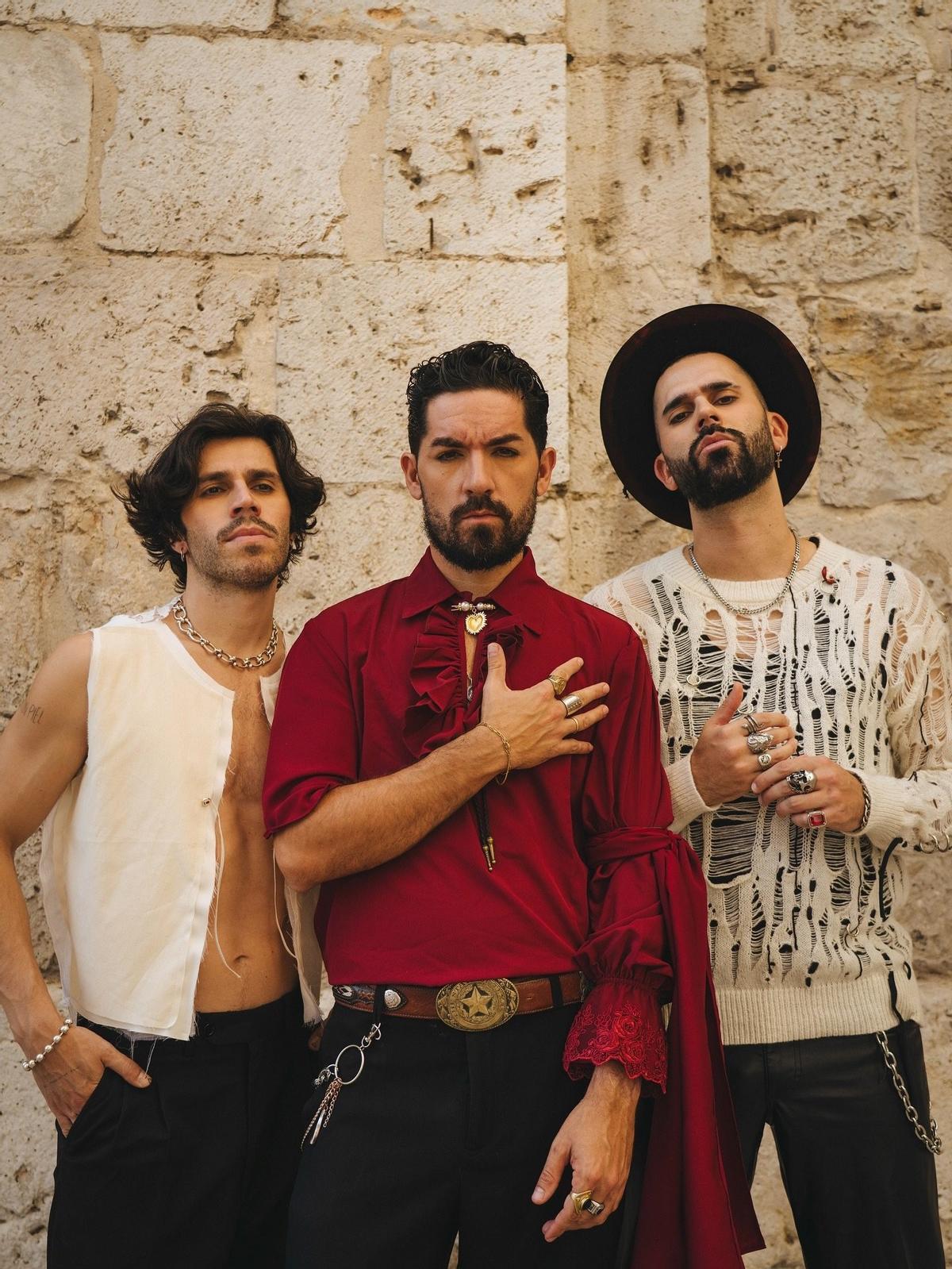 Por la izquierda, Jaco Betanzos, Fito Robles y Xavi Road.