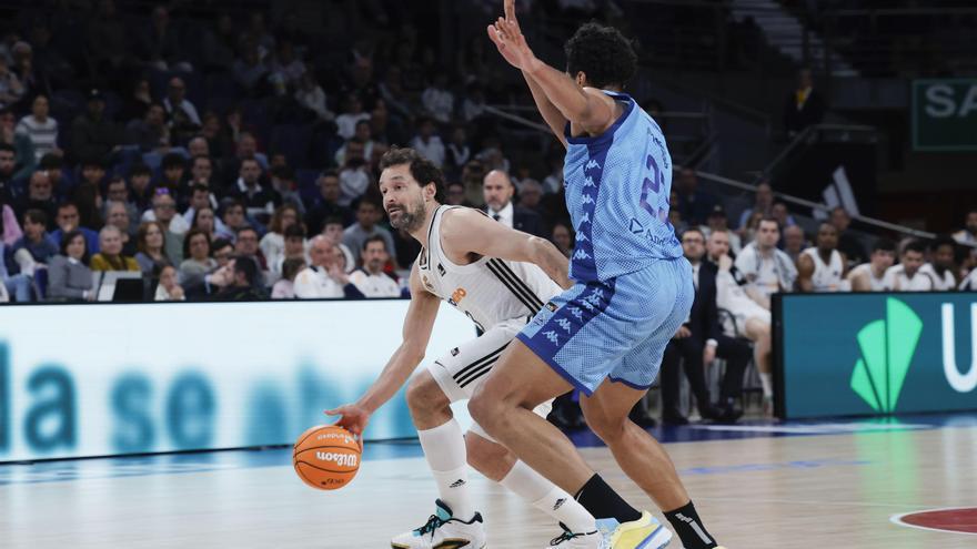 Sergio Llull, en el partido ante el Morabanc Andorra.