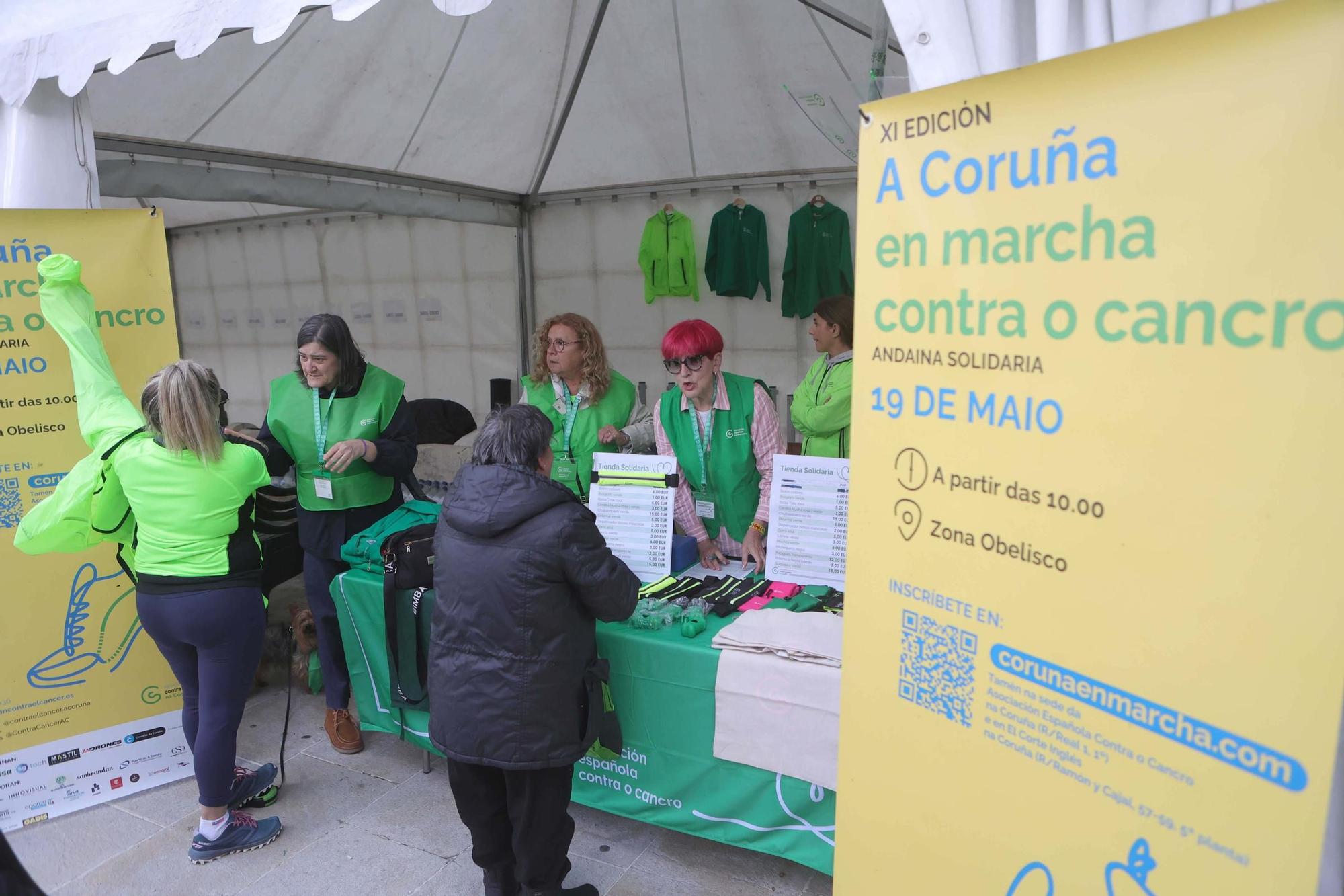 XI Andaina solidaria: A Coruña en marcha contra el cáncer