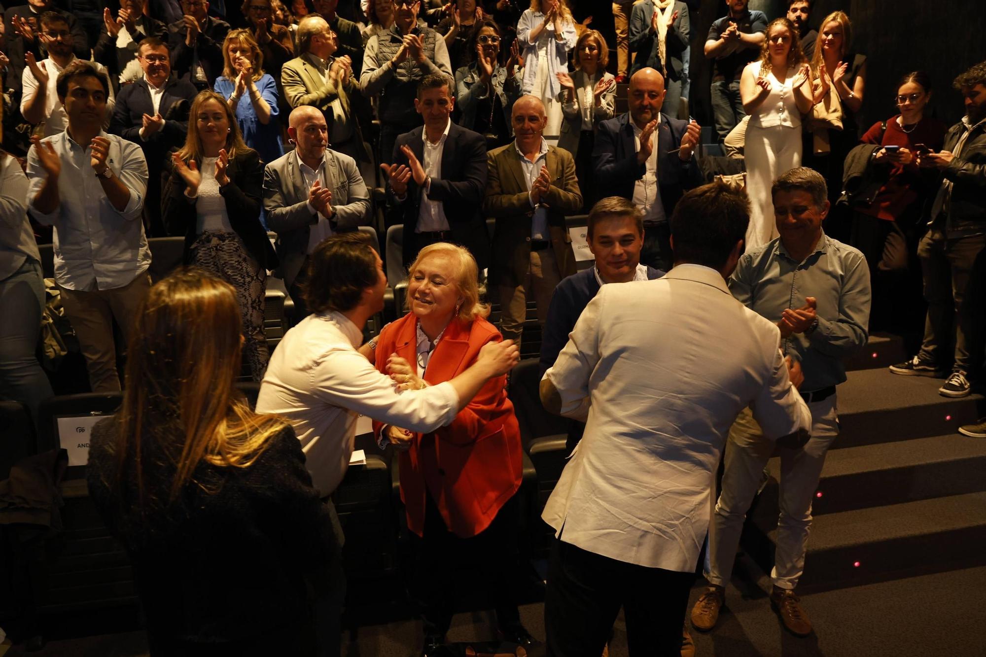 La convención del PP de Gijón por los dos años de gobierno, en imágenes