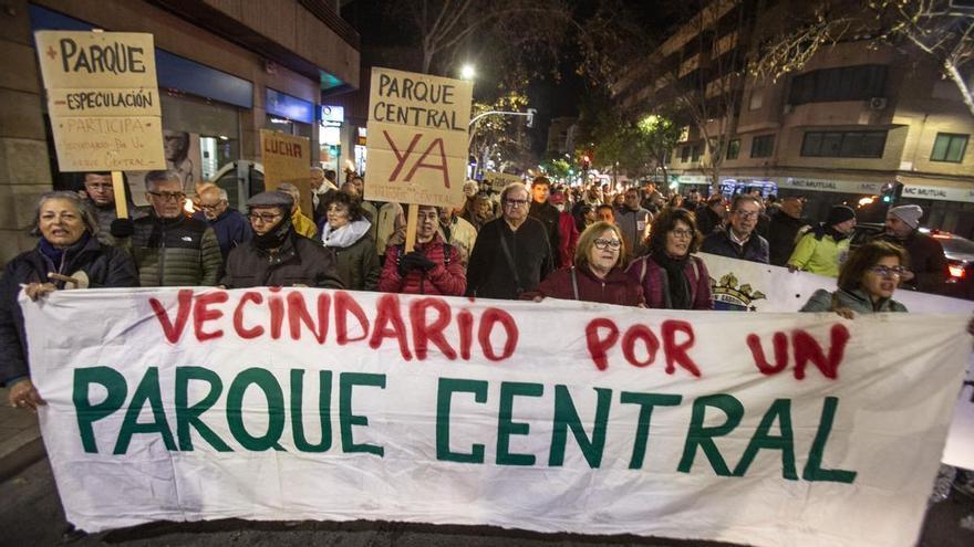 Choque vecinal por el diseño del futuro Parque Central de Alicante