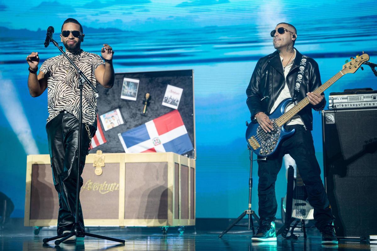 Aventura, la banda liderada por Romeo Santos, triunfa en el Sant Jordi