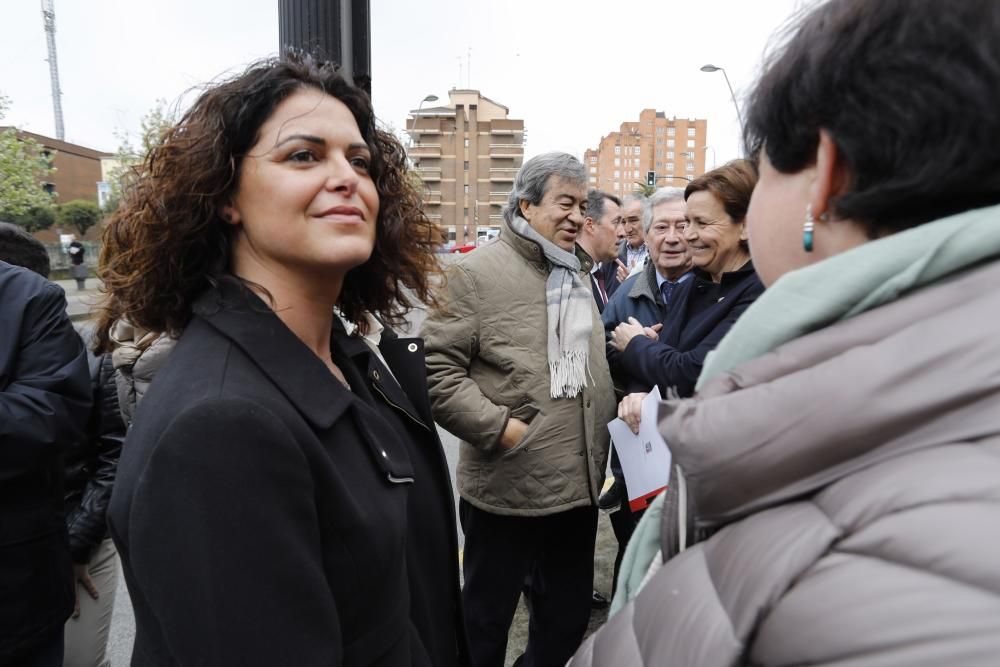 Inauguración del parque José Antonio Roncero en Gijón