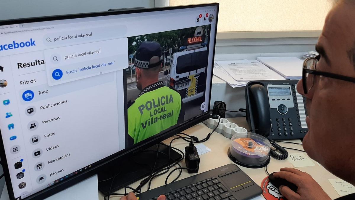 Desde que la Policía Local de Vila real abrió su Facebook en el 2017, se cuentan por cientos sus publicaciones.