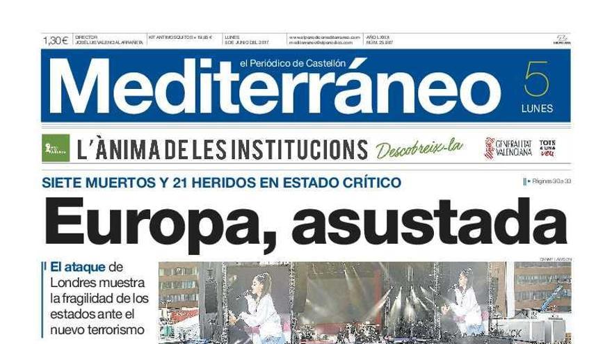 La portada del día.