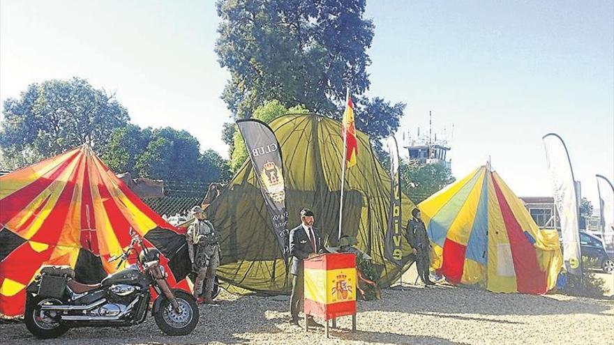 Encuentro del club de veteranos paracaidistas