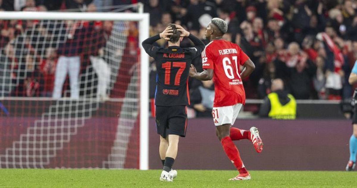 Liga Campeones: Benfica - FC Barcelona, en imágenes