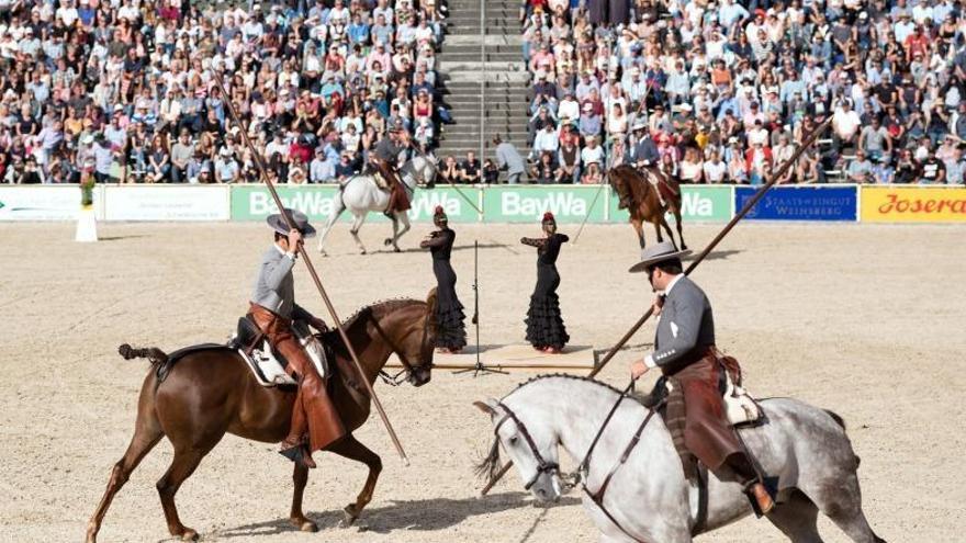 Unas 27.000 personas presencian el espectáculo de Córdoba Ecuestre en Alemania