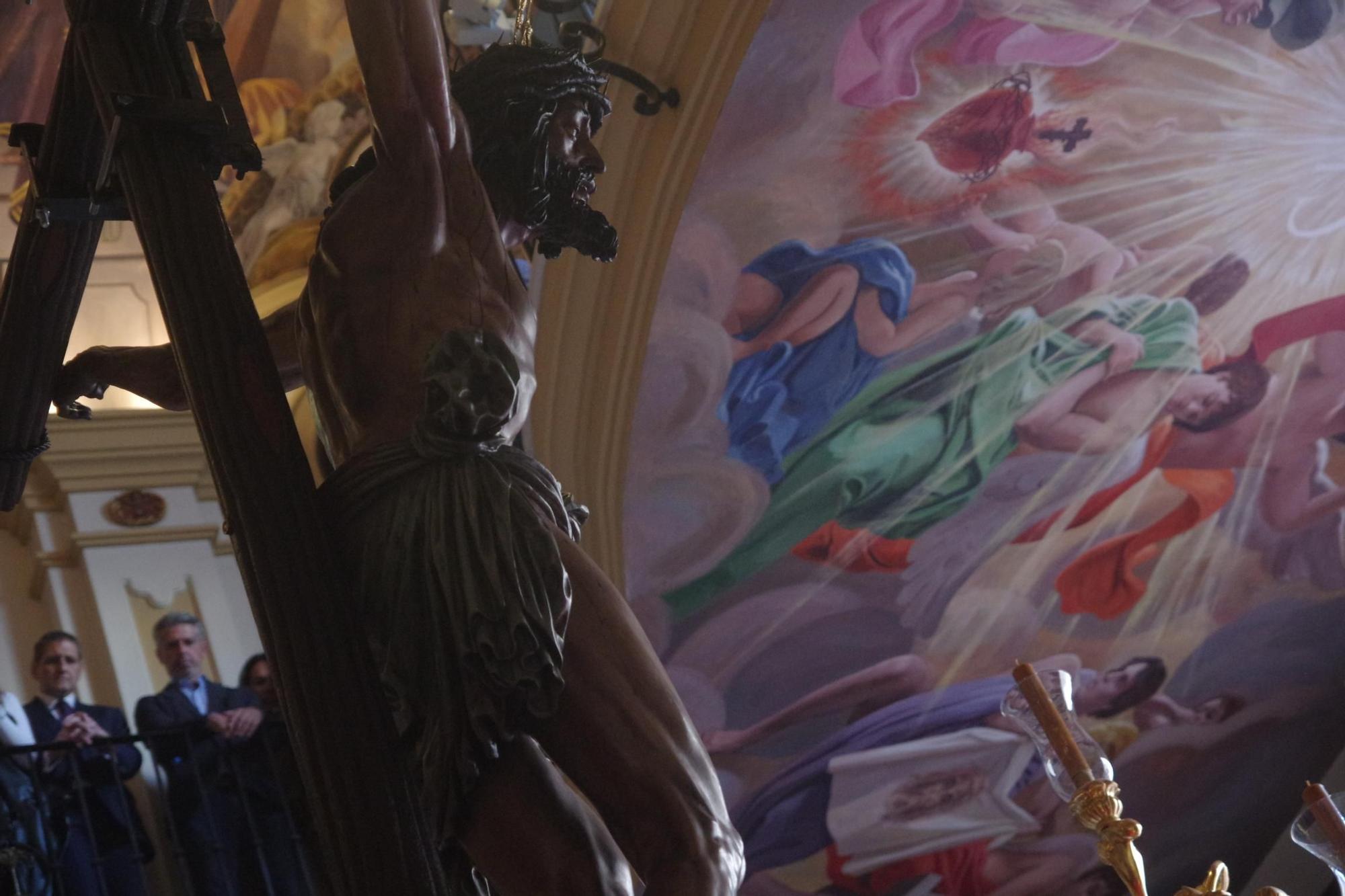 Entronización del Cristo de la Agonía de Las Penas