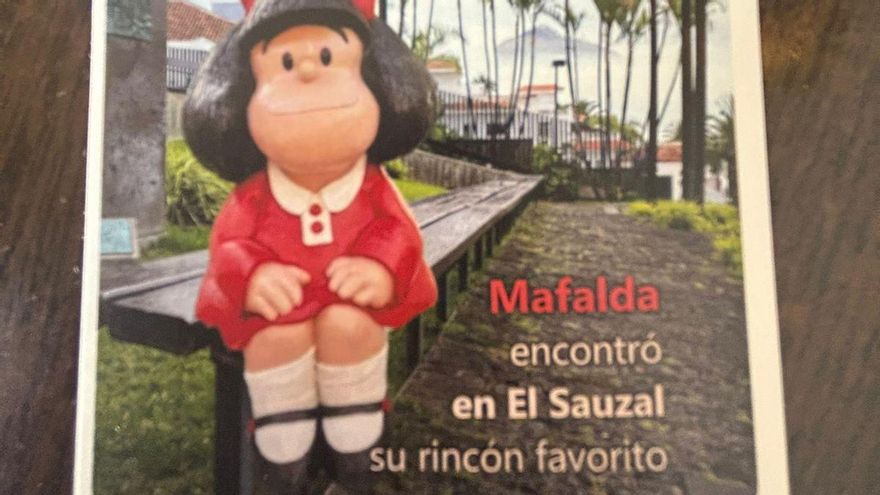 Mafalda, el popular personaje de Quino, se muda a El Sauzal