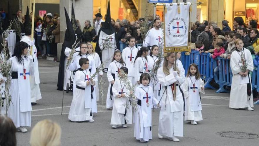 Imagen de archivo del Domingo de Ramos de la Semana Santa del año pasado.