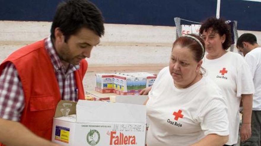 Cruz Roja repartirá de alimentos en España.