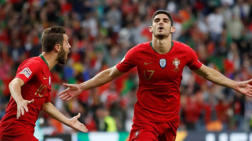 Un gol de Guedes hace a Portugal campeón de la Nations League