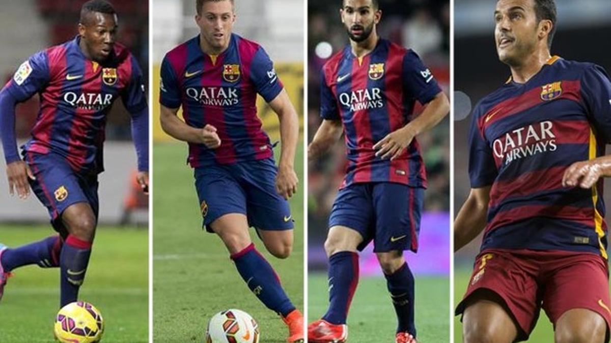 Adama, Deulofeu, Montoya y Pedro