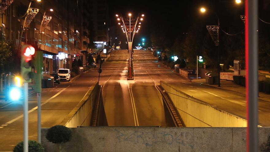 Mucho ruido y cero multas en la Nochebuena viguesa