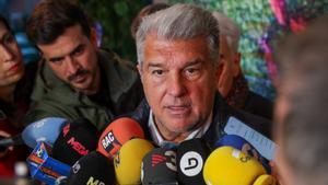 Joan Laporta, en el Girona Excel·lent