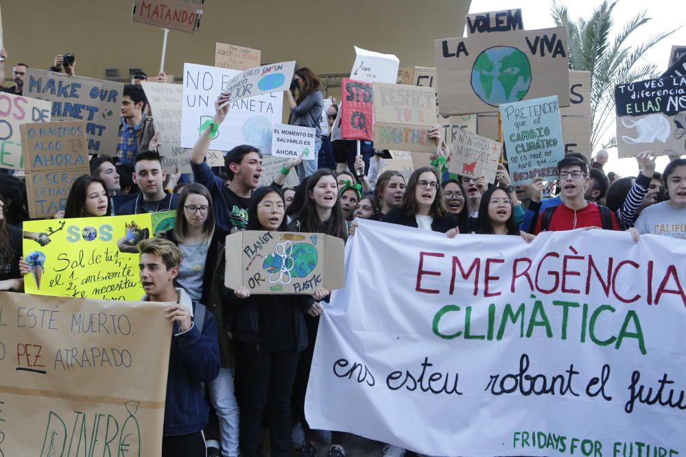 Clamor joven en Alicante contra el cambio climático