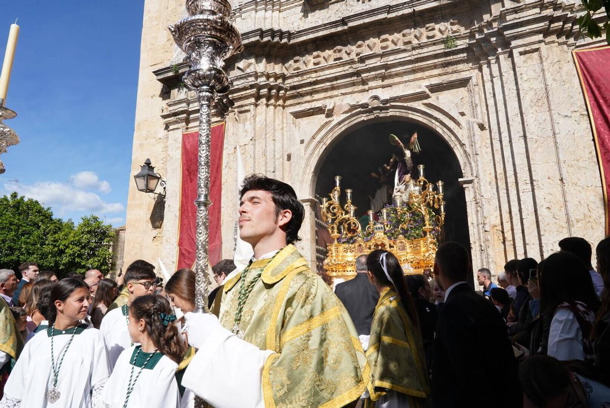 Devoción en San Francisco en el Domingo de Ramos