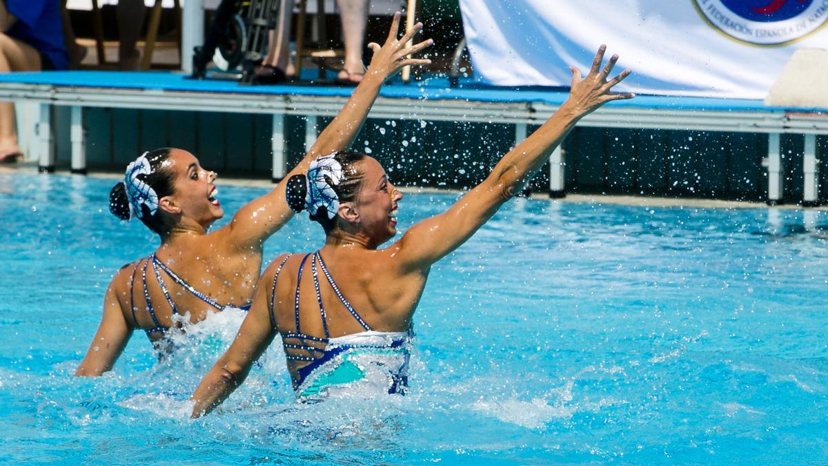 Gemma Mengual y Ona Carbonell durante el Trofeo Infantas que tuvo lugar en el Tossal hace seis años