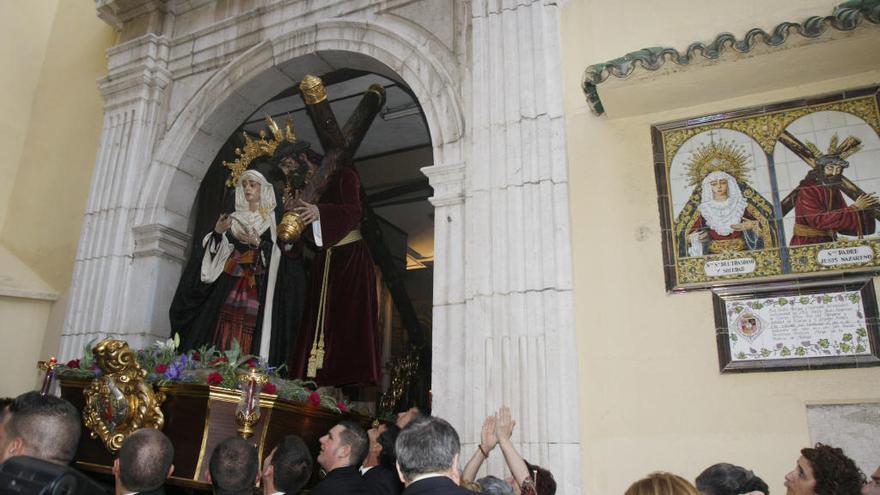 Sede canónica de Viñeros el día de su traslado.