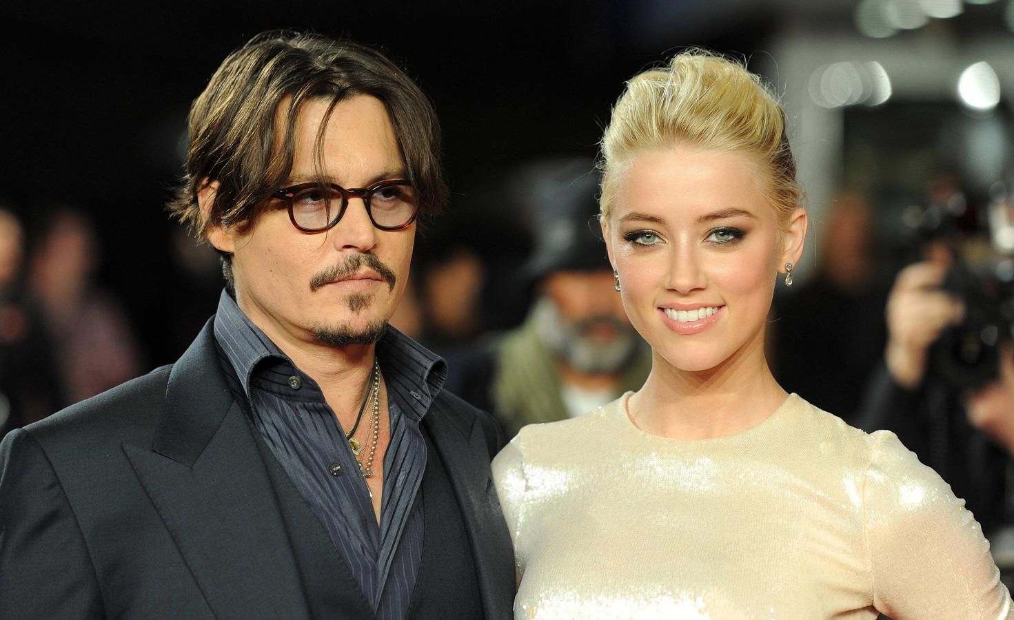 Johnny Depp y Amber Heard