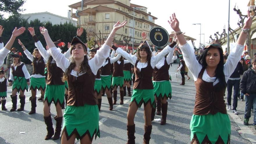 Una comparsa del carnaval escalenc.