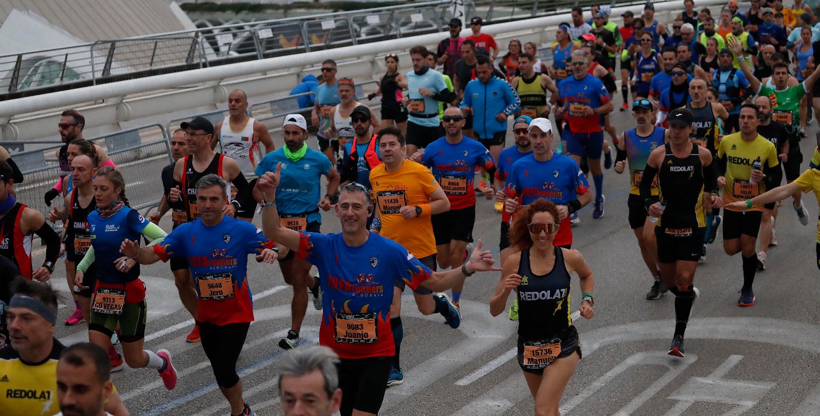 GALERÍA | Todas las imágenes de la Maratón Valencia Trinidad Alfonso