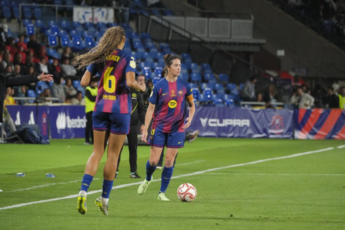 La Final de la Copa de la Reina entre el FC Barcelona y Atlético de Madrid, en el estadio de Gran Canaria