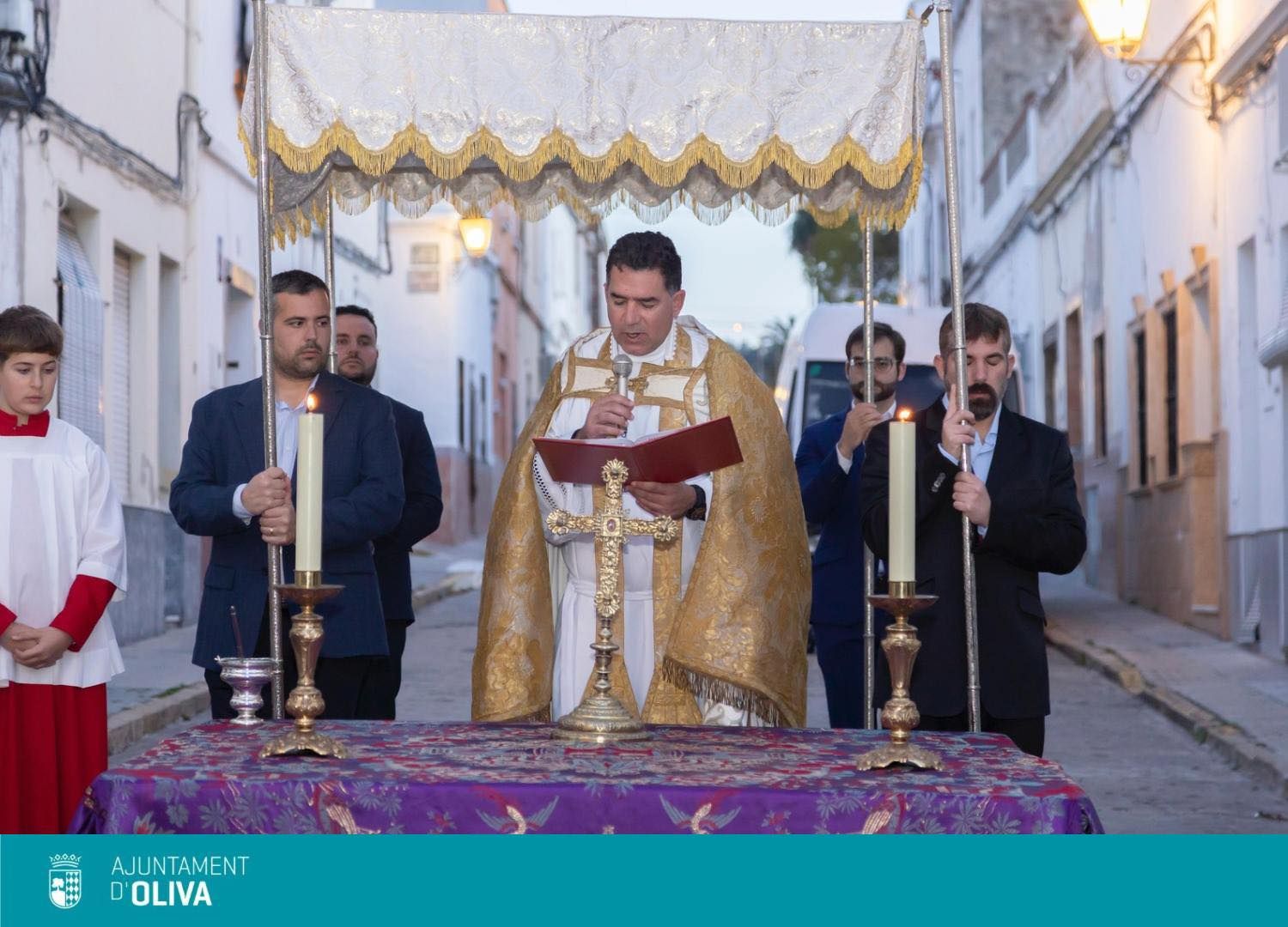 Pregó i Benedicció del Terme - Crist de Sant Roc 2025 de Oliva