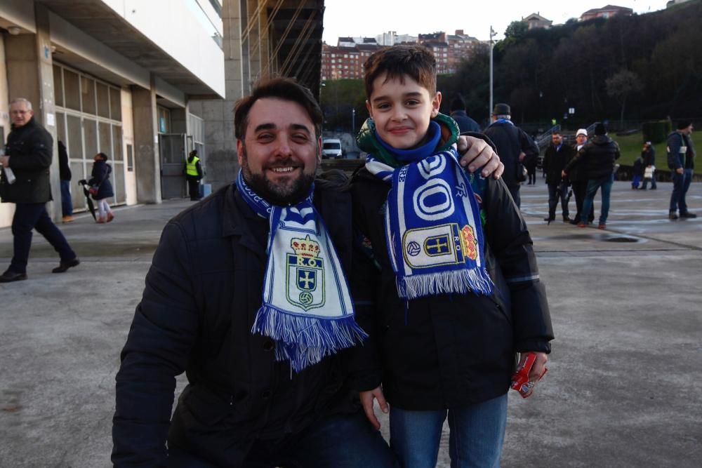 Sangre azul en el partido del Real Oviedo