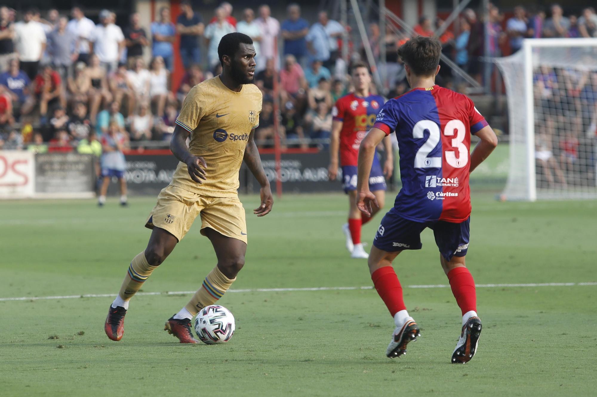 Les imatges de l'Olot-Barça