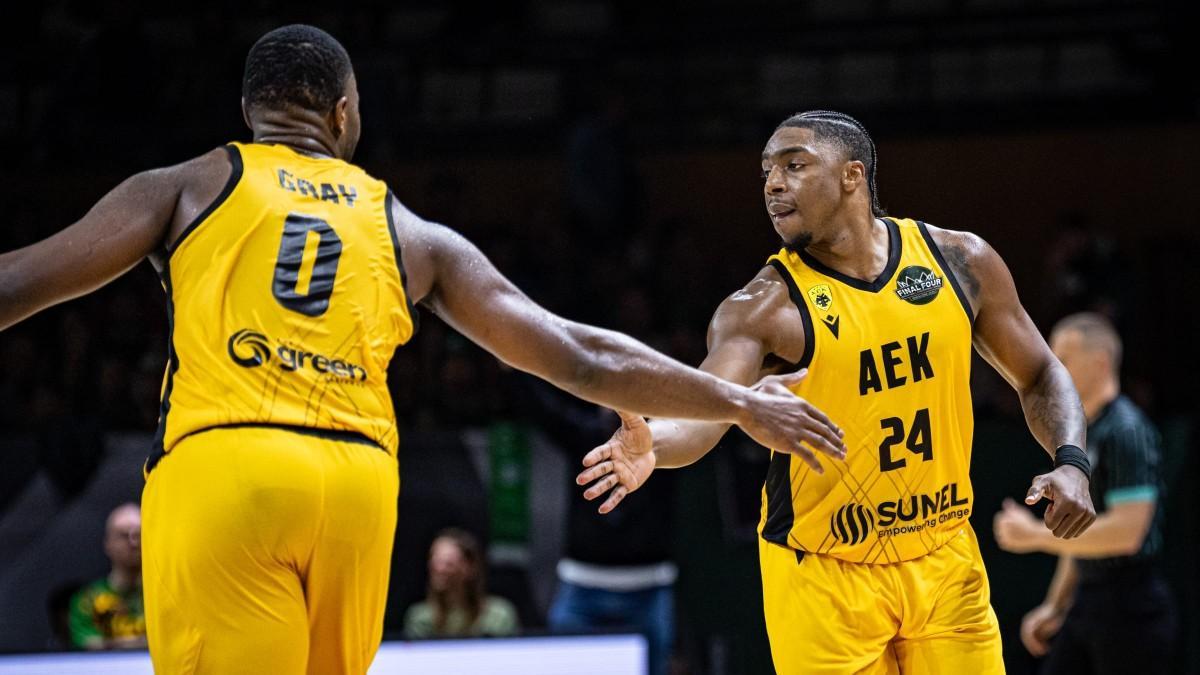 AEK Atenas se apuntó el primer cuarto ante Unicaja