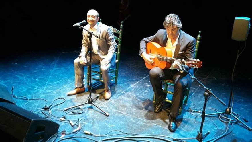 Antonio José Nieto, de Córdoba, durante la actuación en Lorca.